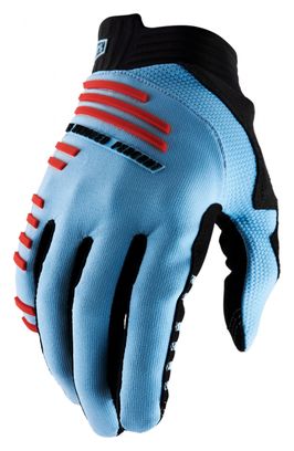 Gants Longs 100% R-Core Bleu / Rouge