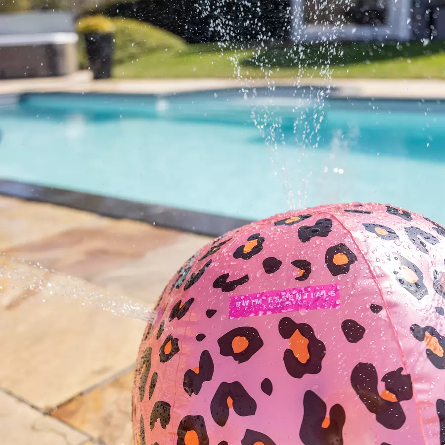Swim Essentials Aufblasbarer Ballsprinkler Leopard 60 cm