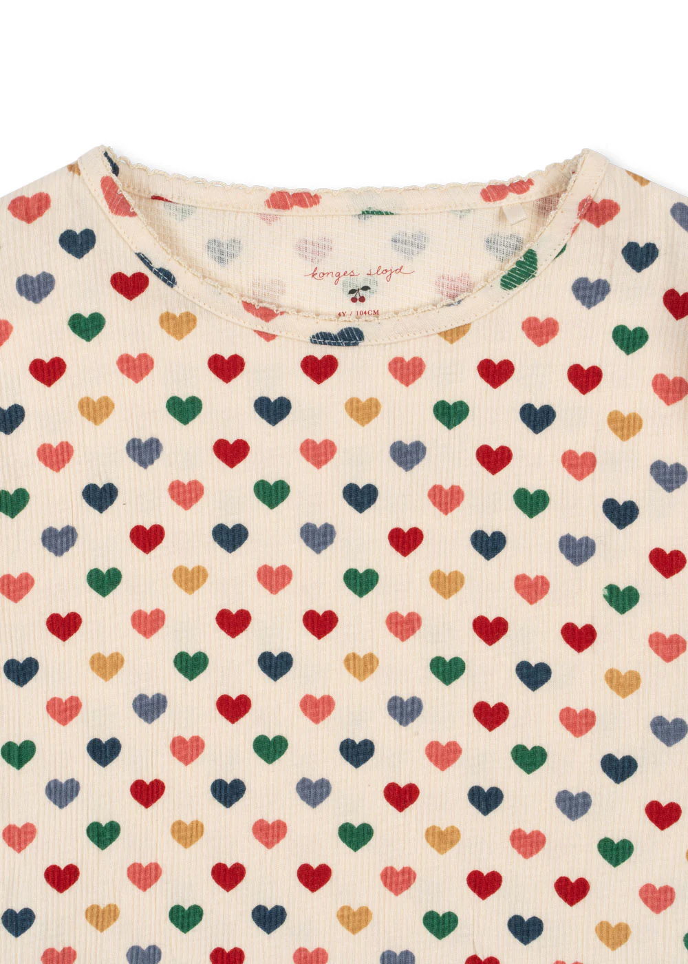 Chleo kjole - coeur coloré - 12M