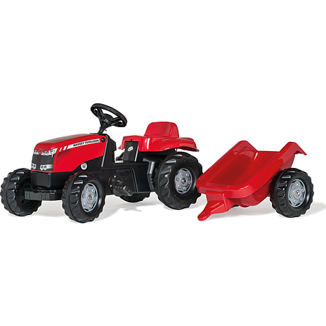 Rolly Toys Massey Ferguson traktor med anhænger