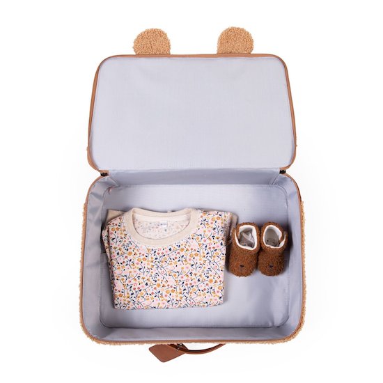 Teddy Valise Mini Traveler   Teddy Brun        de               Childhome