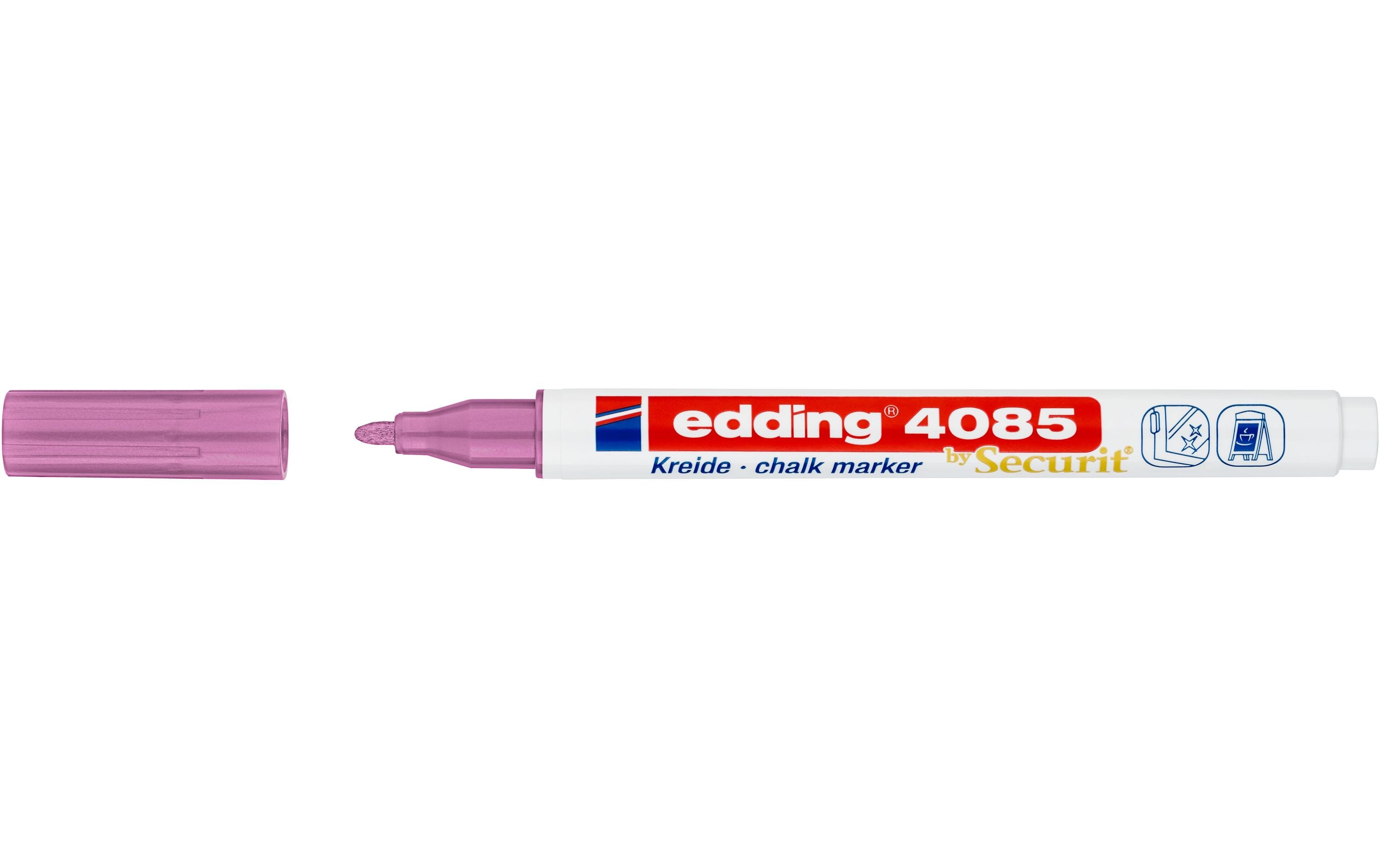 Kreidemarker 4085 Pink-MetallicKreidestift für deckende Gestaltungen