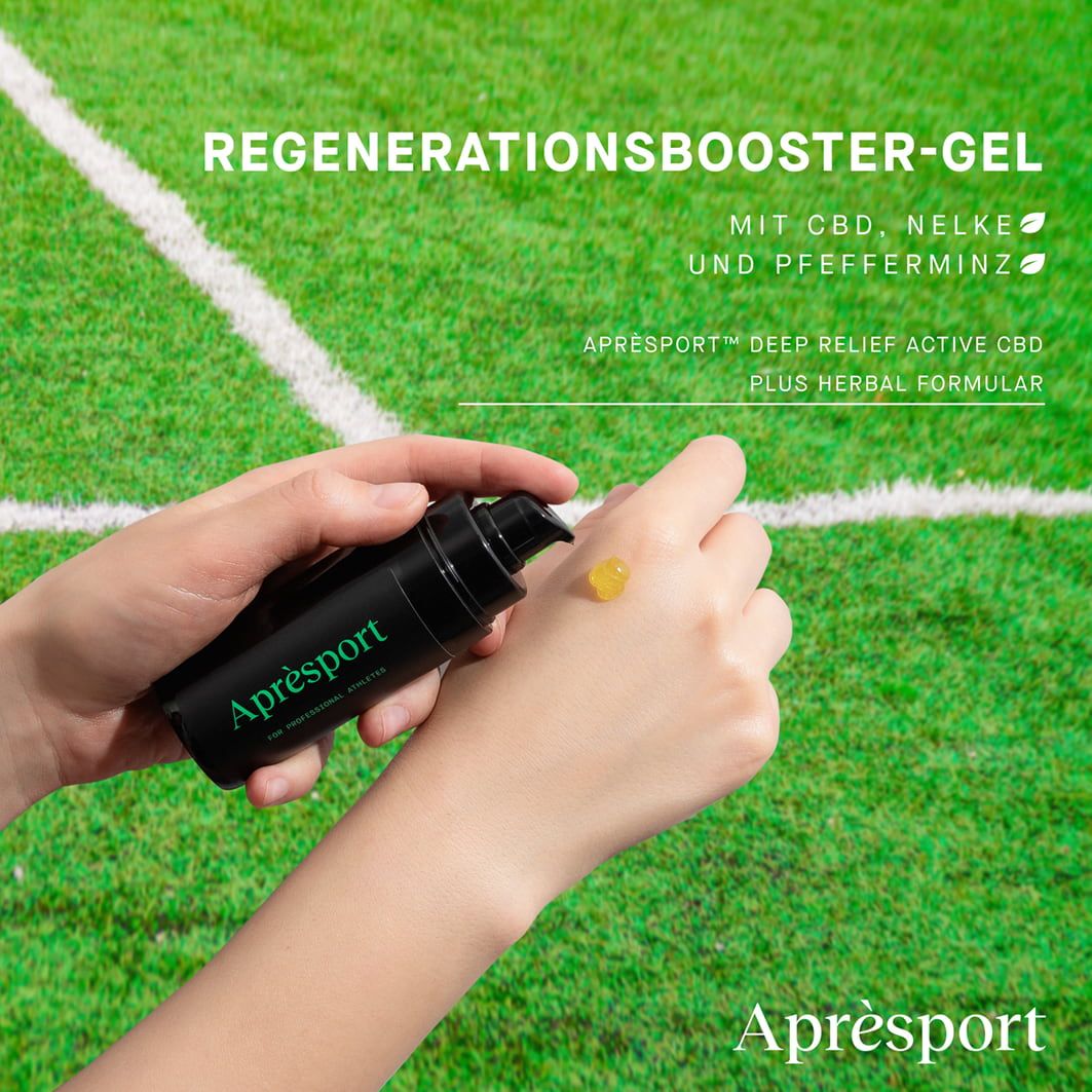 Aprèsport™ Deep Relief Active Gel CBD plus Herbal Formular