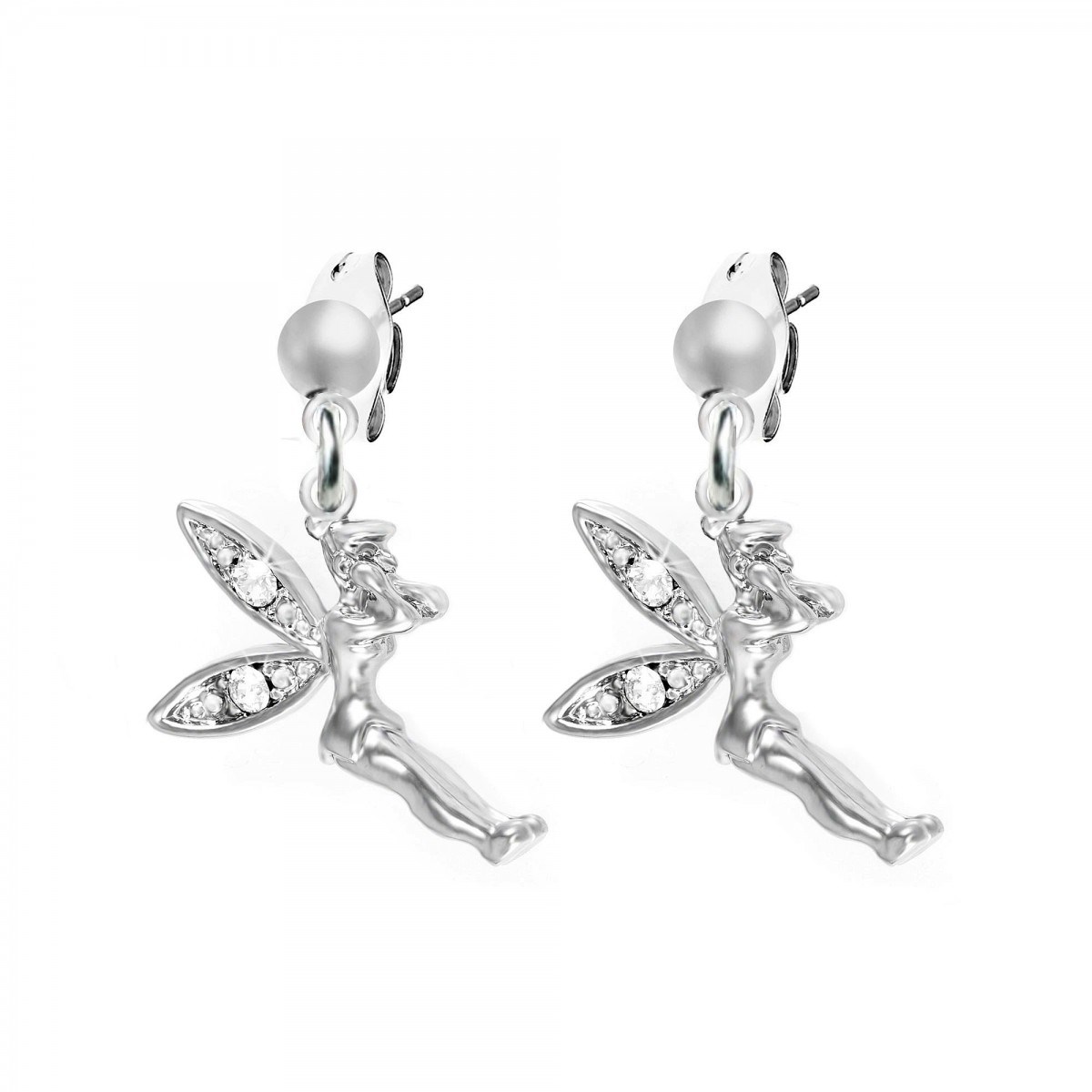 Boucles d'oreilles fée SC Crystal ornées de Cristaux scintillants