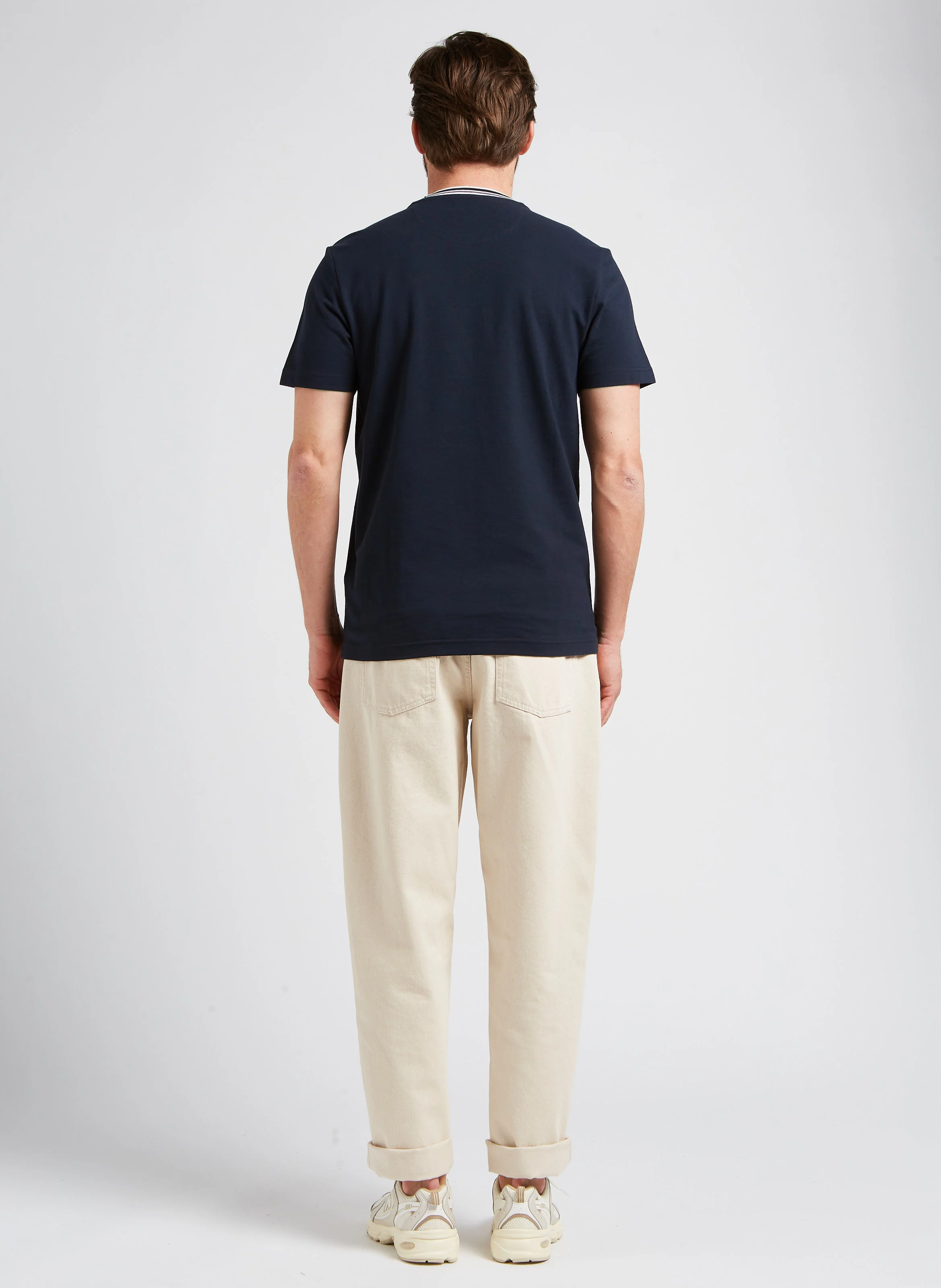 Jean décontracté en coton biologique | Beige
