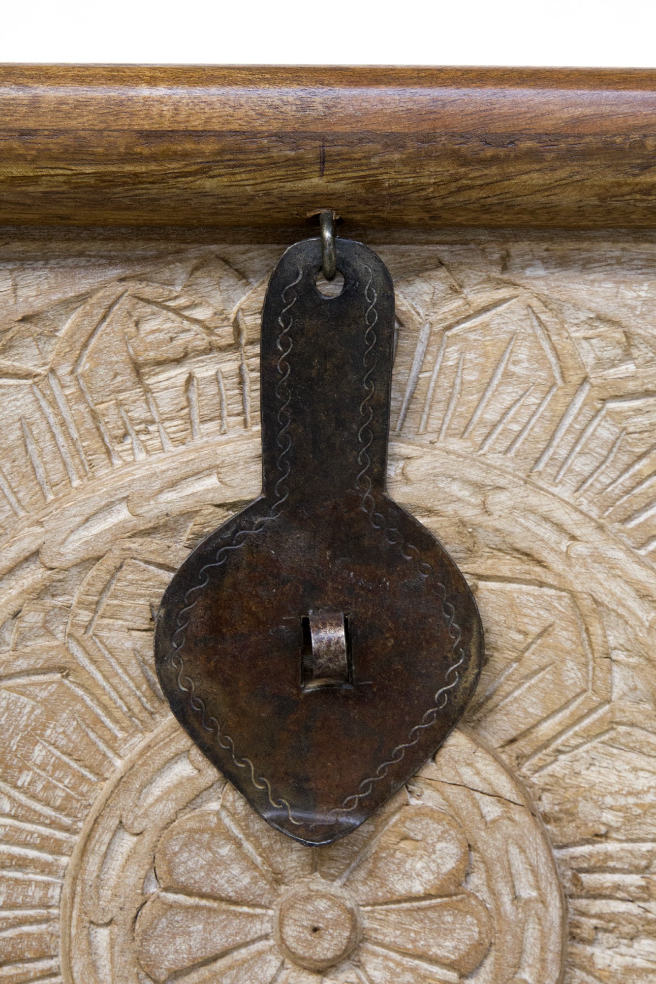 Truhe 'Kamet', natur, L 117 cm, B 48 cm, T 43 cm von fischer's lagerhaus