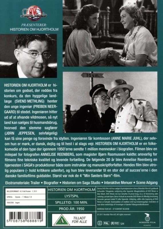Historien om Hjortholm - DVD
