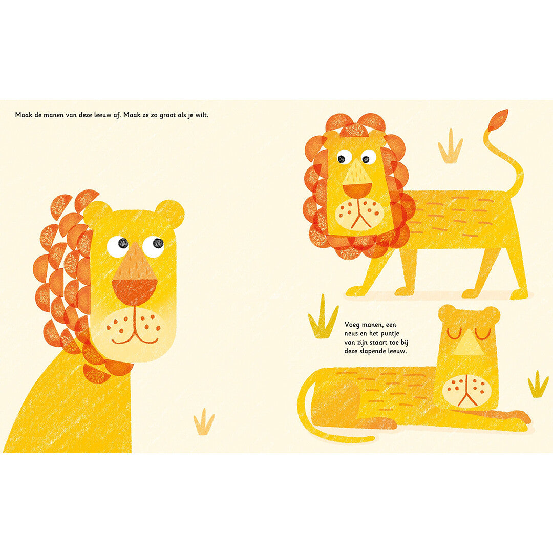 Uitgeverij usborne spelen met stempels - dieren