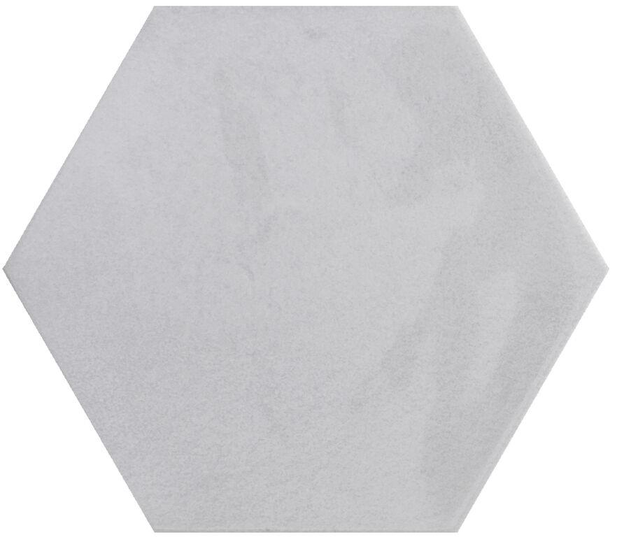 Jabo Moon White keramische wandtegel hexagon 16x18cm