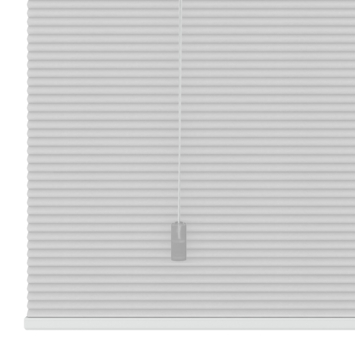 KARWEI dubbel plisségordijn lichtdoorlatend wit (kleurnr. 6001) 80x220 cm (bxh)