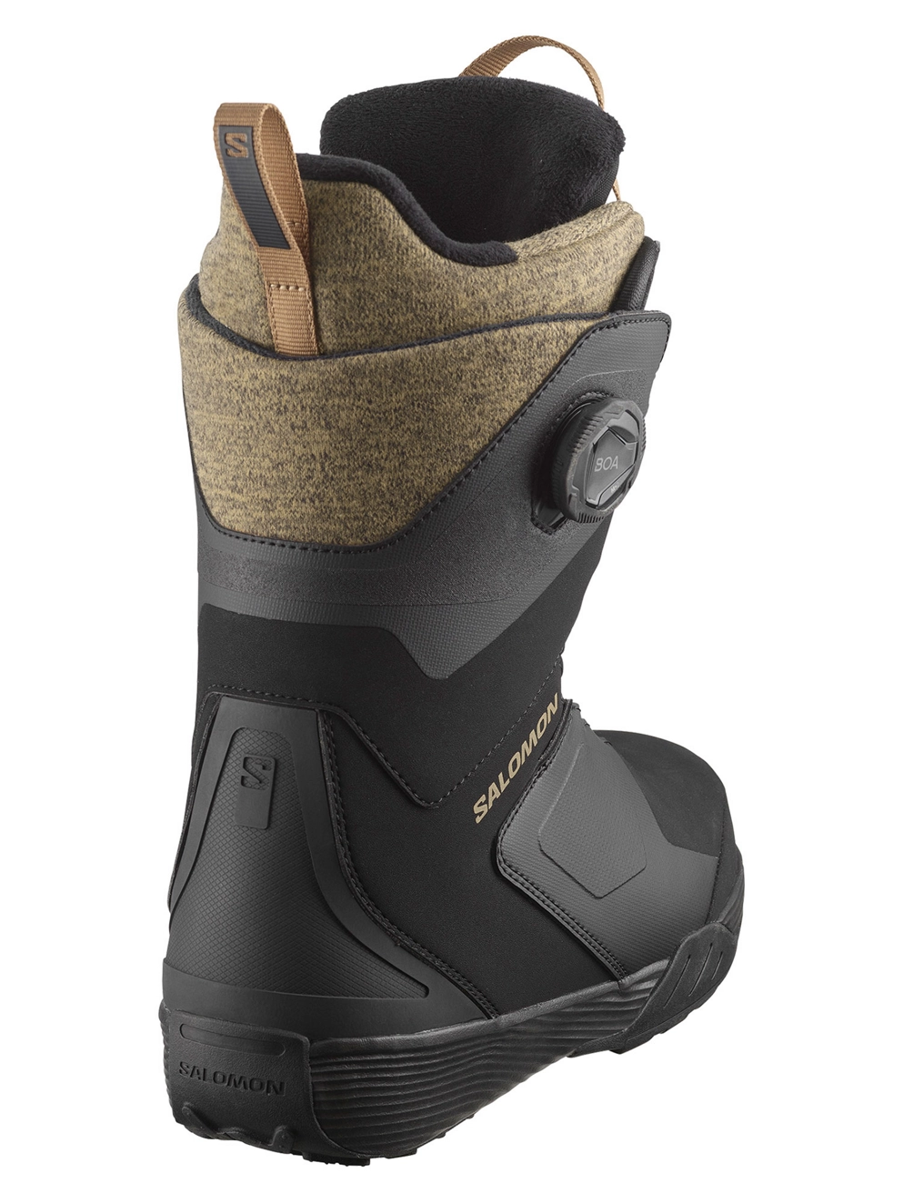 Salomon Kiana Dual Boa 2025 Snowboard Boots blackblacksepia tint