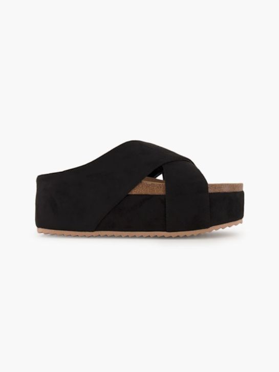 Catwalk Pantolette Schwarz