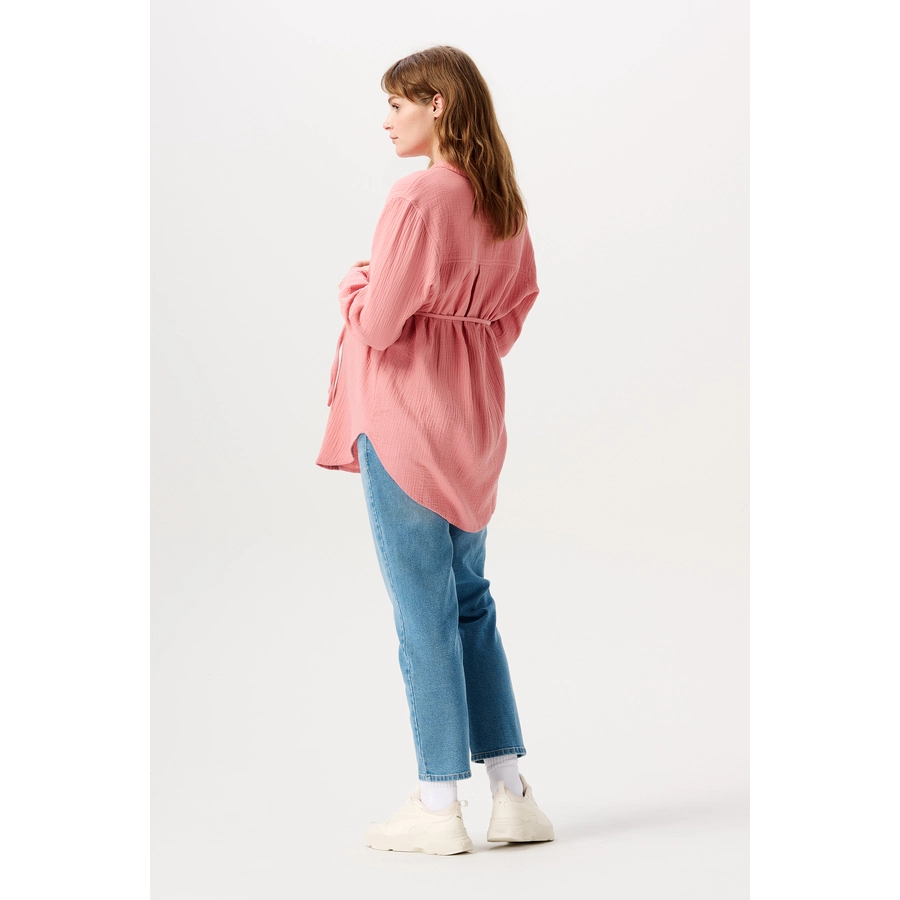 Noppies Bluse Arles nursing blouse long slee Dusty Rose