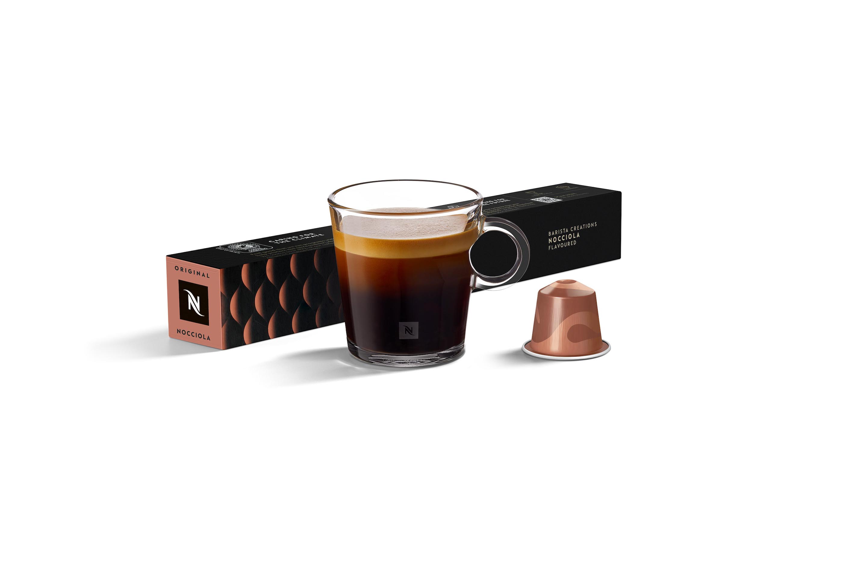 Cápsulas de café Nocciola com avelã