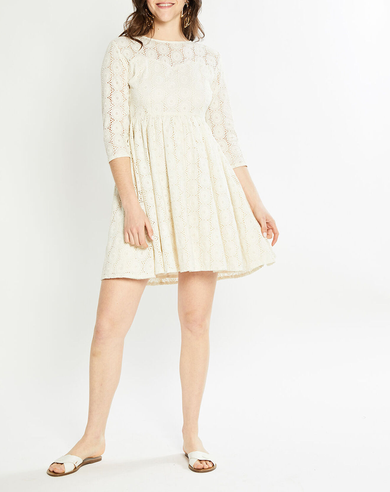 Karl Marc John Robe Roselene crème