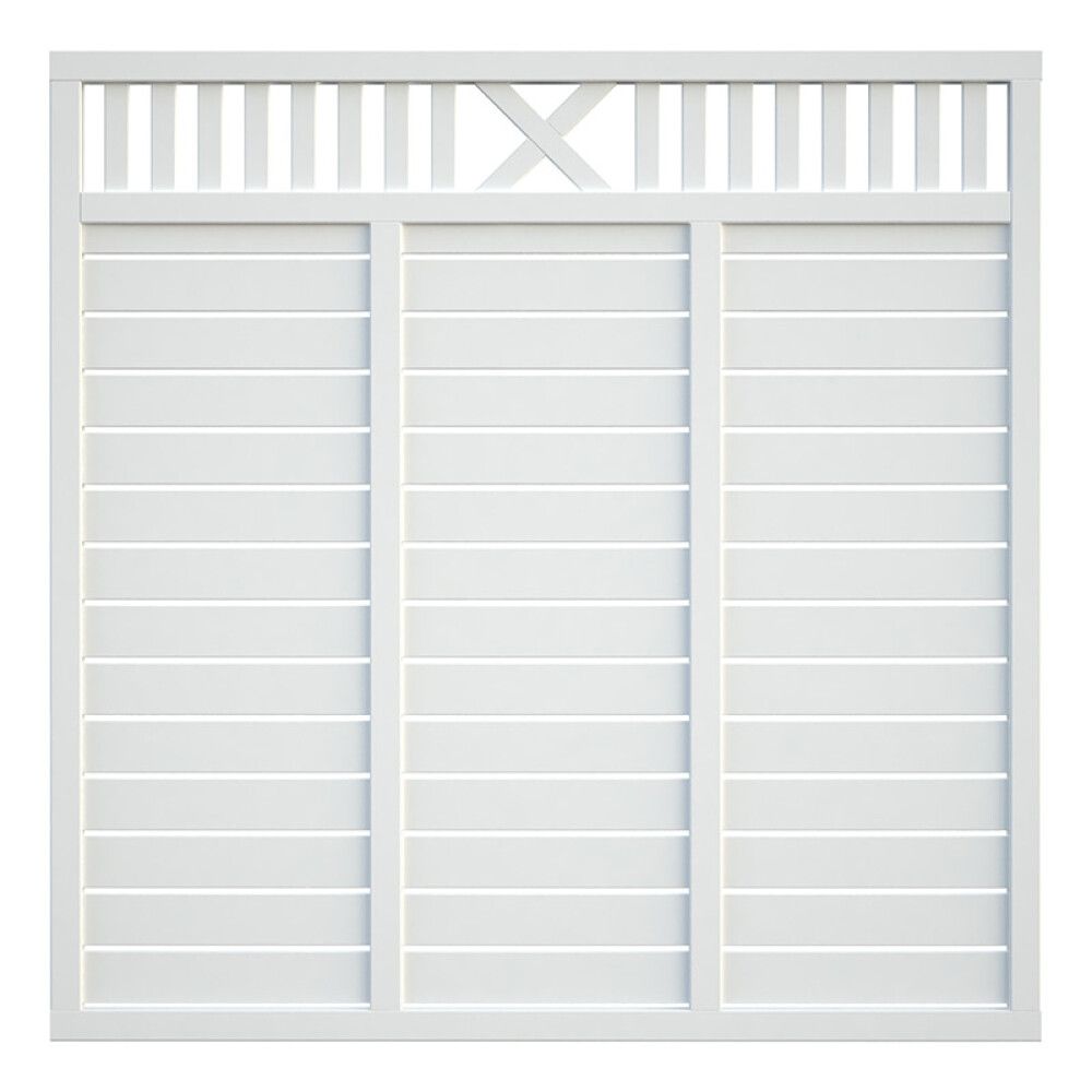 LEVEGG PALMAKO HELIS HVITMALT 180X180CM