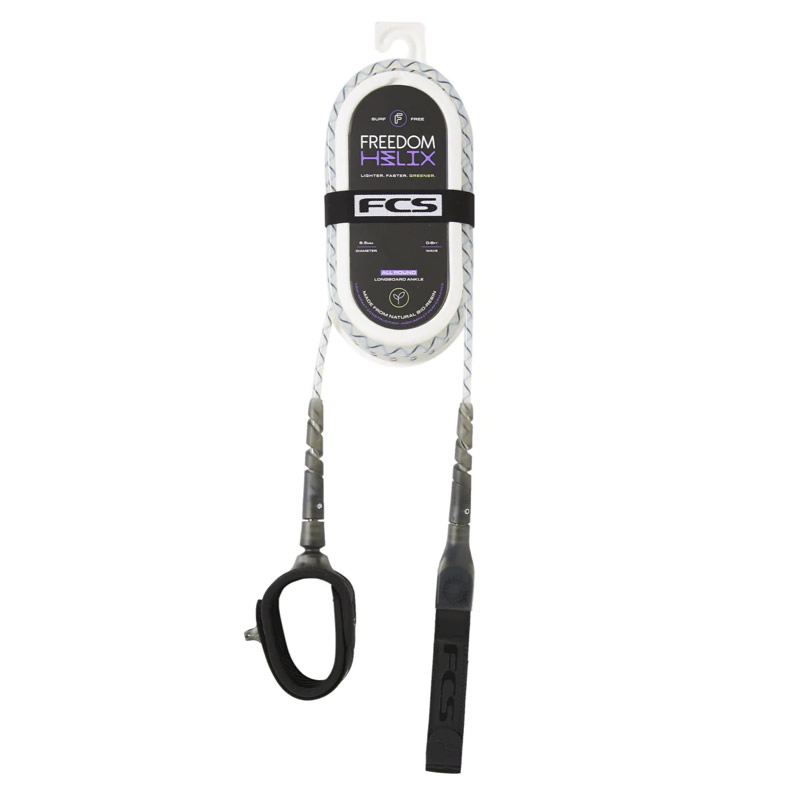 FCS Freedom HELIX leash 7'0 - All Round Natural / Black