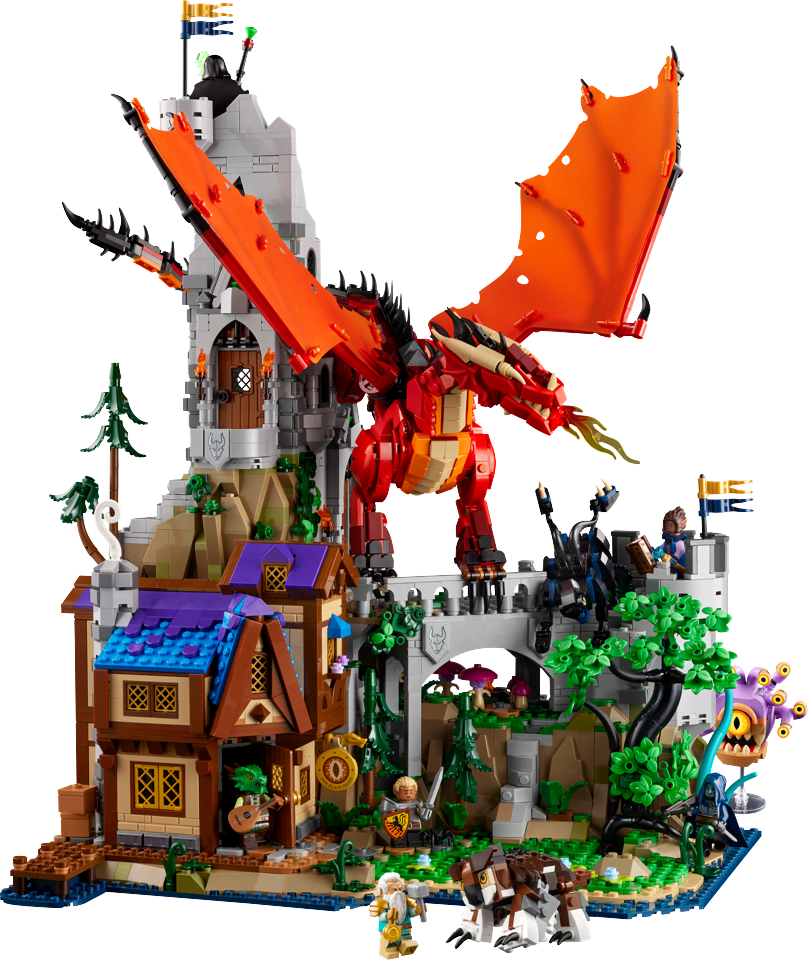 LEGO Ideas - Dungeons & Dragons: Den røde drages fortælling (21348)