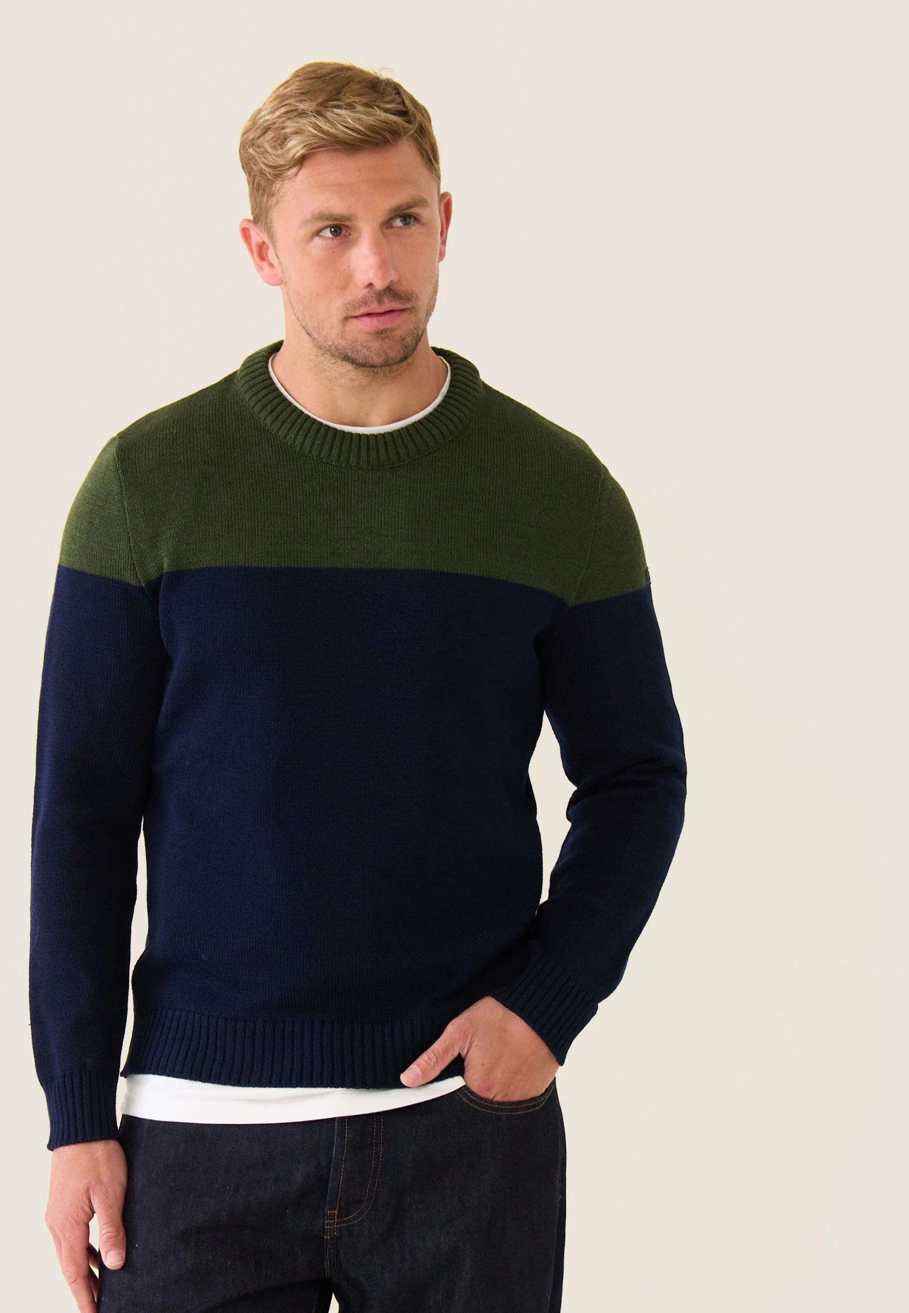 Pull Homme-Tilio Veronese Marine