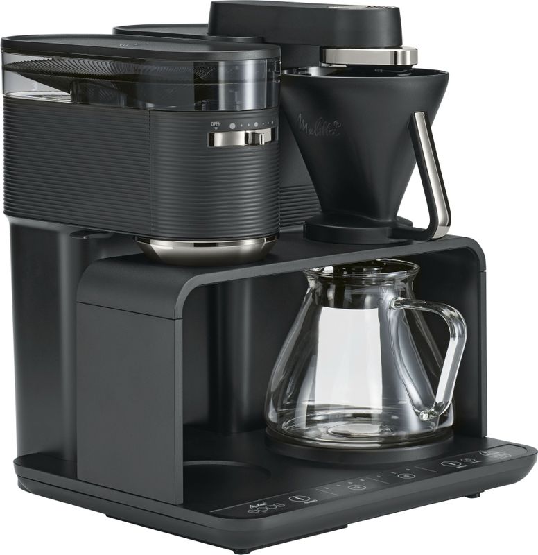 Melitta EPOS Koffiefilter Zwart/Chroom