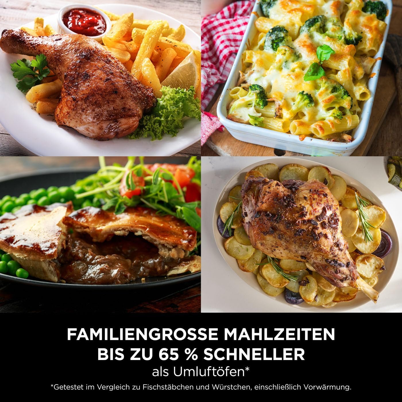 Ninja Foodi FlexDrawer Dual Zone Heißluftfritteuse, Air fryer mit 10,4-Fach und herausnehmbarem Trenner, Antihaftbeschichtung, spülmaschinenfester Korb, 7-in-1, Schwarz & Kupfer, AF500EUCP