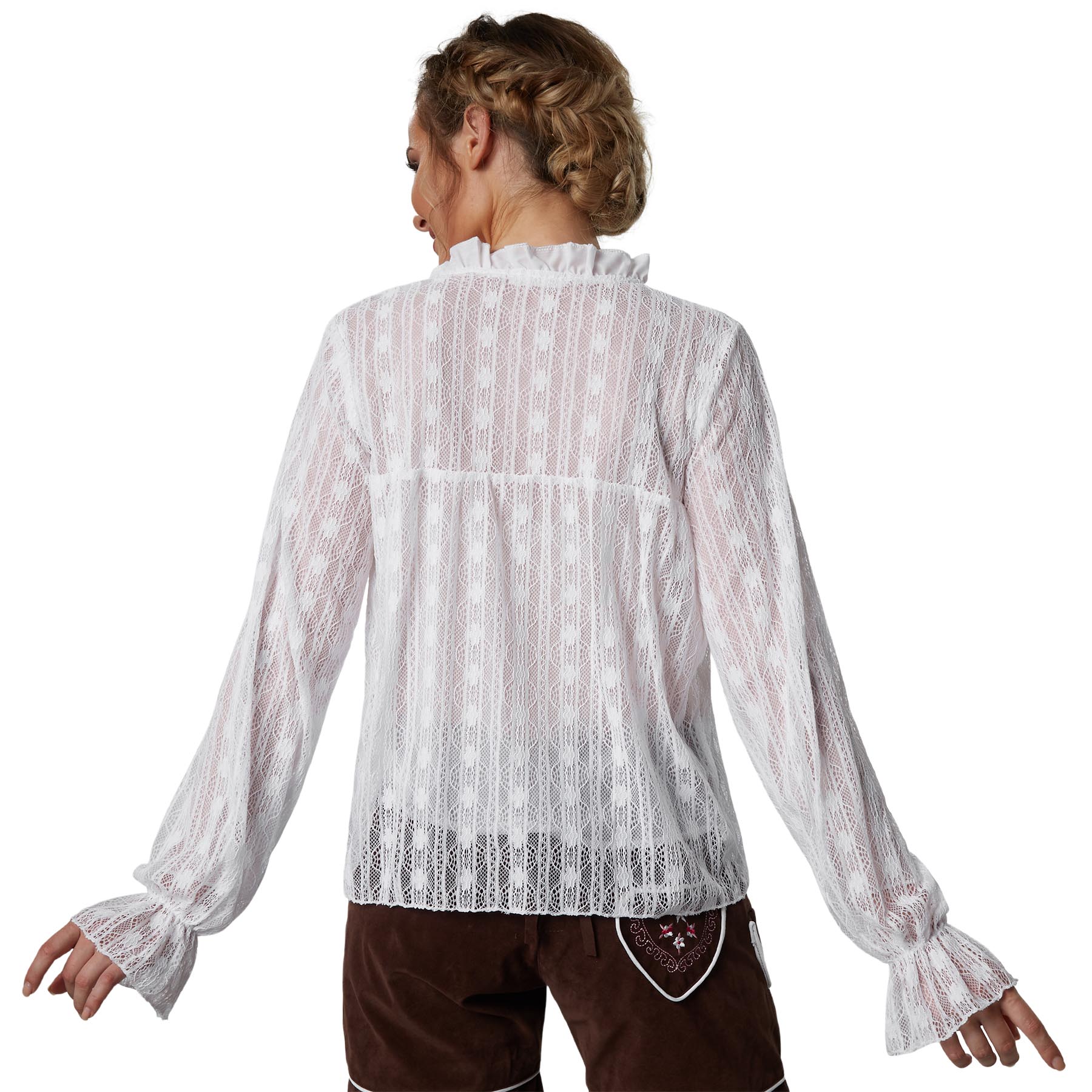 tectake® Trachtenbluse Susannerl