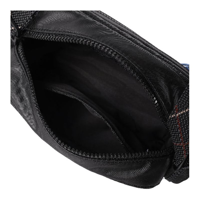 Sac bandoulière Emily 24 cm Creased Black