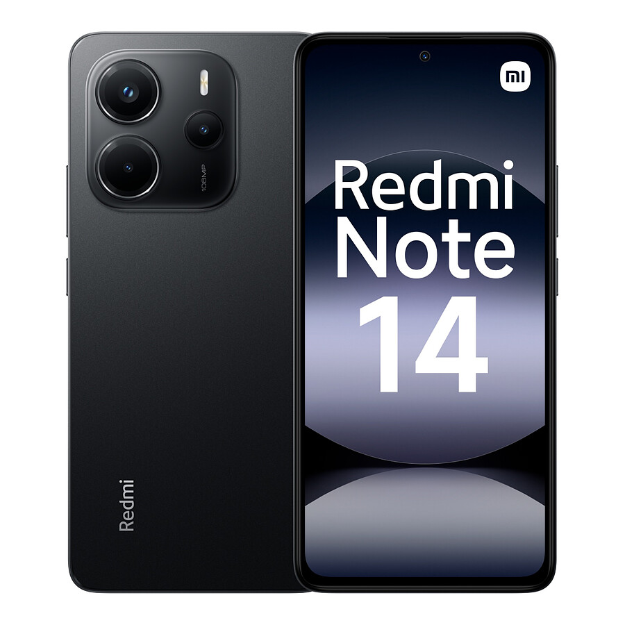 Xiaomi Redmi Note 14 (noir) - 256 Go