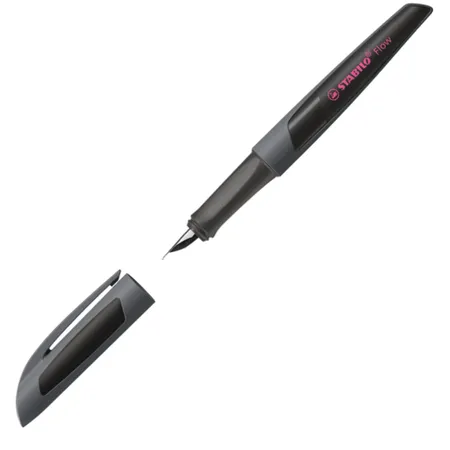 Füller - STABILO Flow ACTIVE in anthrazit - Einzelstift - inklusive Patrone
