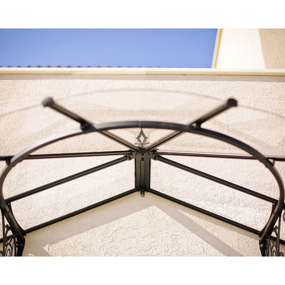 ENTRÉTAK CANOPIA LILYFRENCH 1,2X1,8M KLAR/SVART