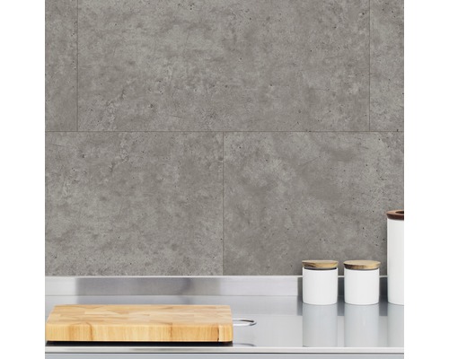 Kunststof paneel G x Wand+ Grijs Beton 600 x 300 x 5 mm