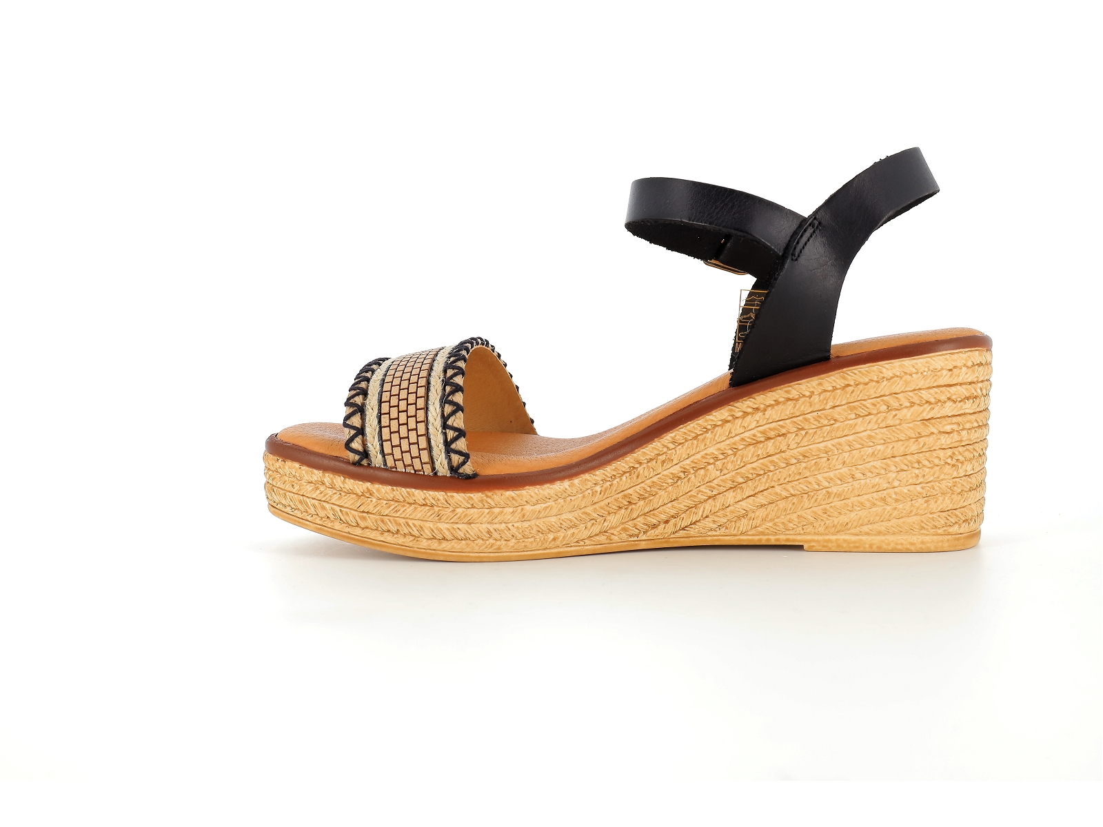 Xapi-97736 Cuir Noir Champagne