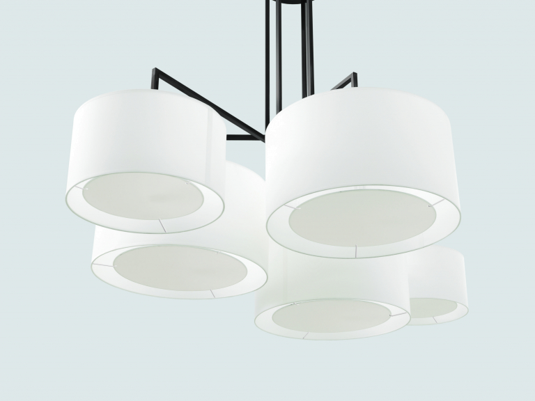 Zeitraum Noon 5 plafondlamp zwart