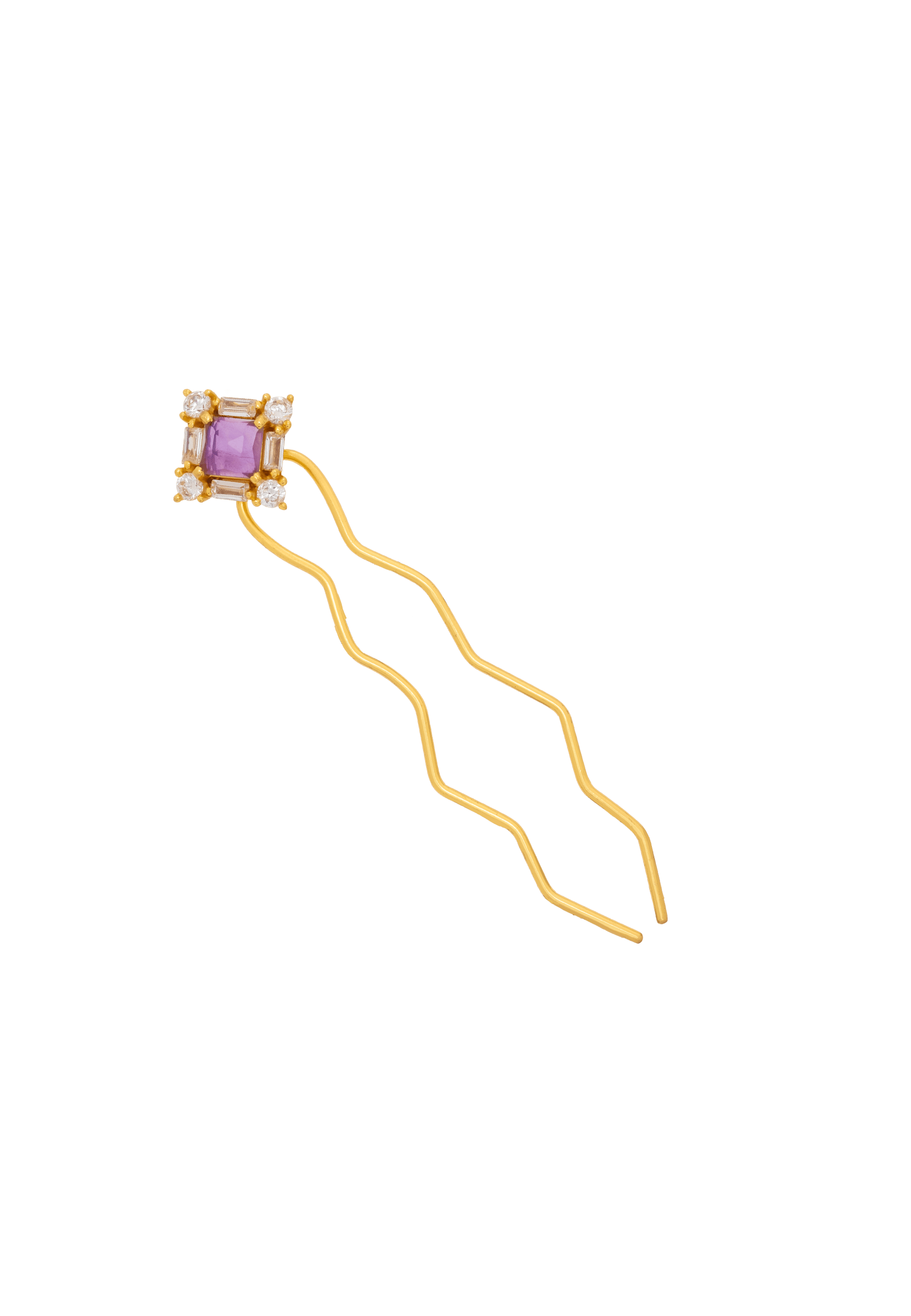 BARRETTE POLARIS VIOLET - Barrette polaris violet | Violet