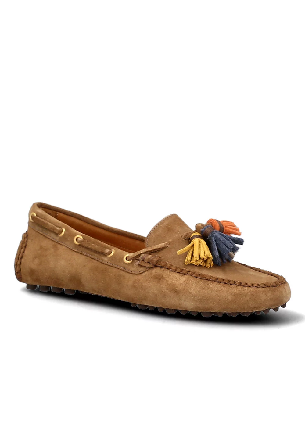 MOCASSIN TASSEL DRIVER CAPUCCINO