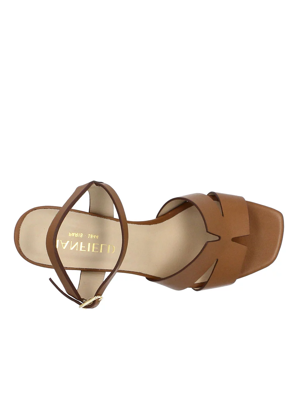 SANDALE BARNSLEY CUIR CAMEL