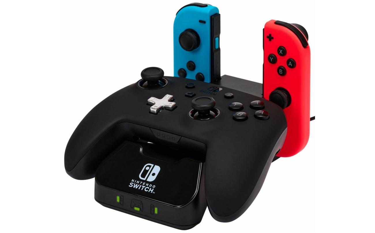 Switch Power A Laadstation voor 2 x Joy-Cons en Wireless Controller