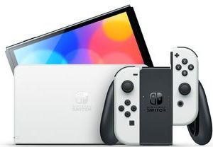 Nintendo Switch OLED - Wit - 7 Inch Scherm - Brede Verstelbare Standaard