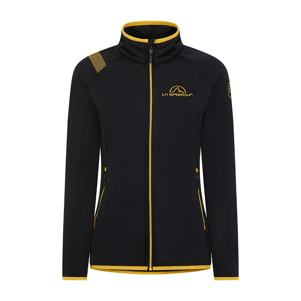 La Sportiva PROMO - Polaire Femme black/yellow