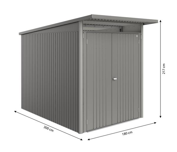 Biohort Metallgerätehaus AvantGarde ECO A3,