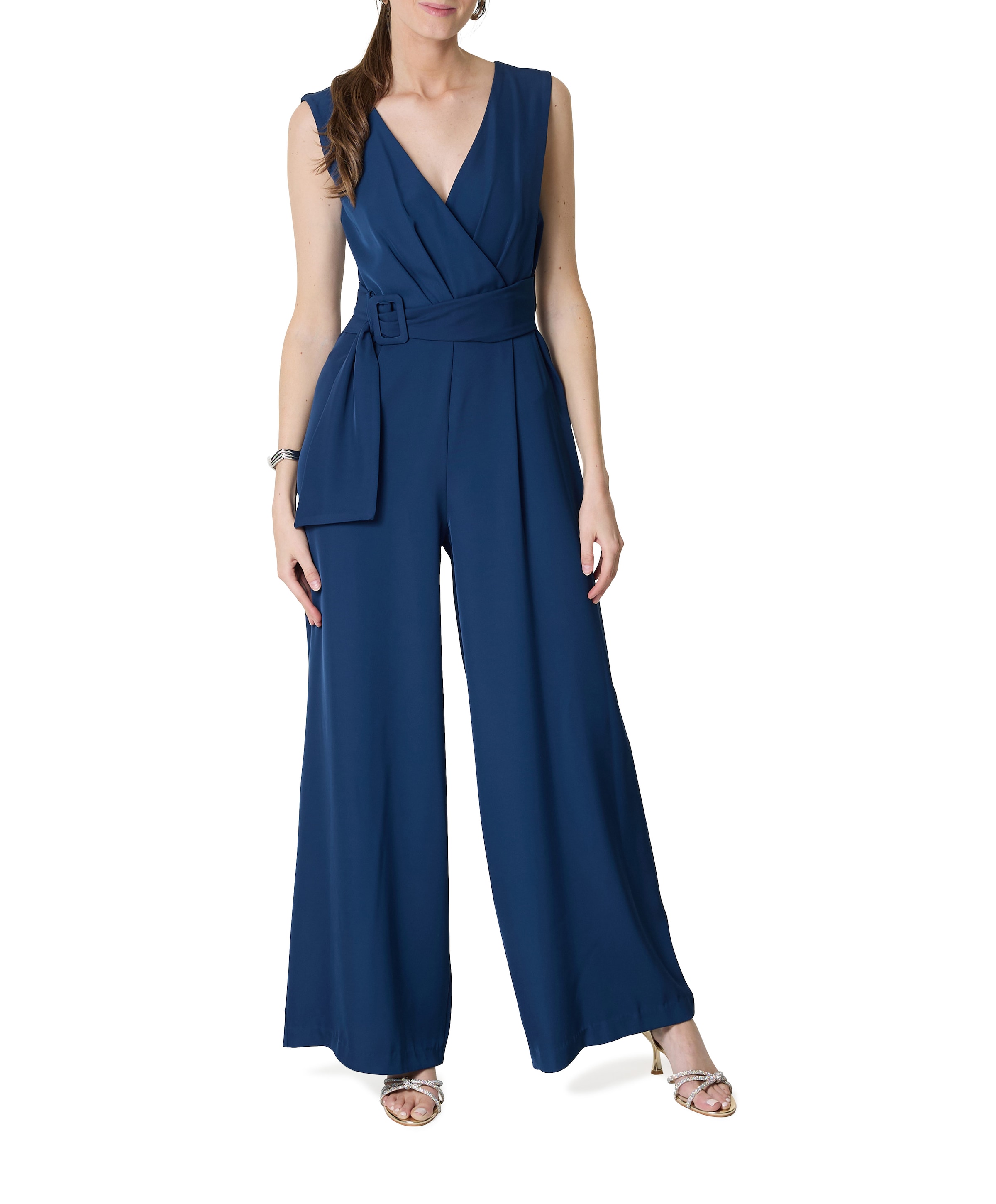Rinascimento Diana Tula dames jumpsuit blauw