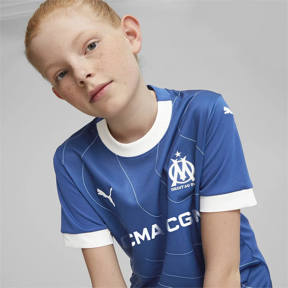 Puma Olympique Marseille 23/24 Weg Junior-Kurzarm-T-Shirt