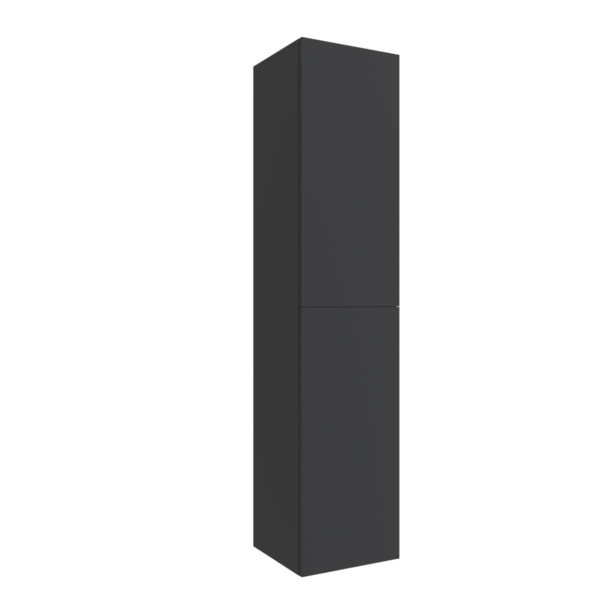 Muebles Alliance kolomkast 2 deuren 35x35x160cm mat antraciet