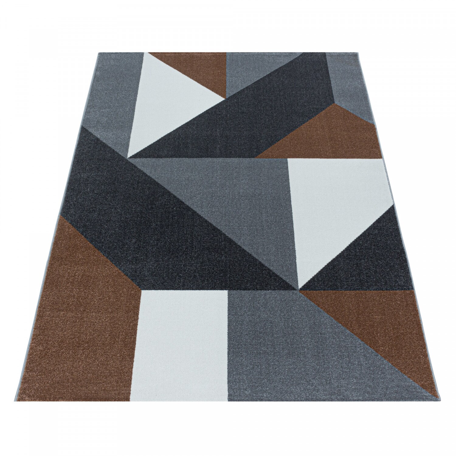 Wunderschöne Kurzflor Teppich, Moderner Designer Teppich rechteckig, Höhe 11 mm