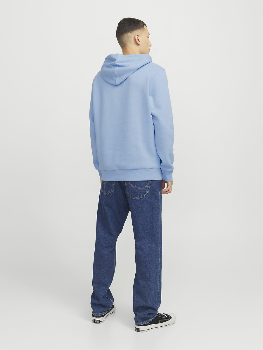 JACK & JONES<br>Moletom reto com logo