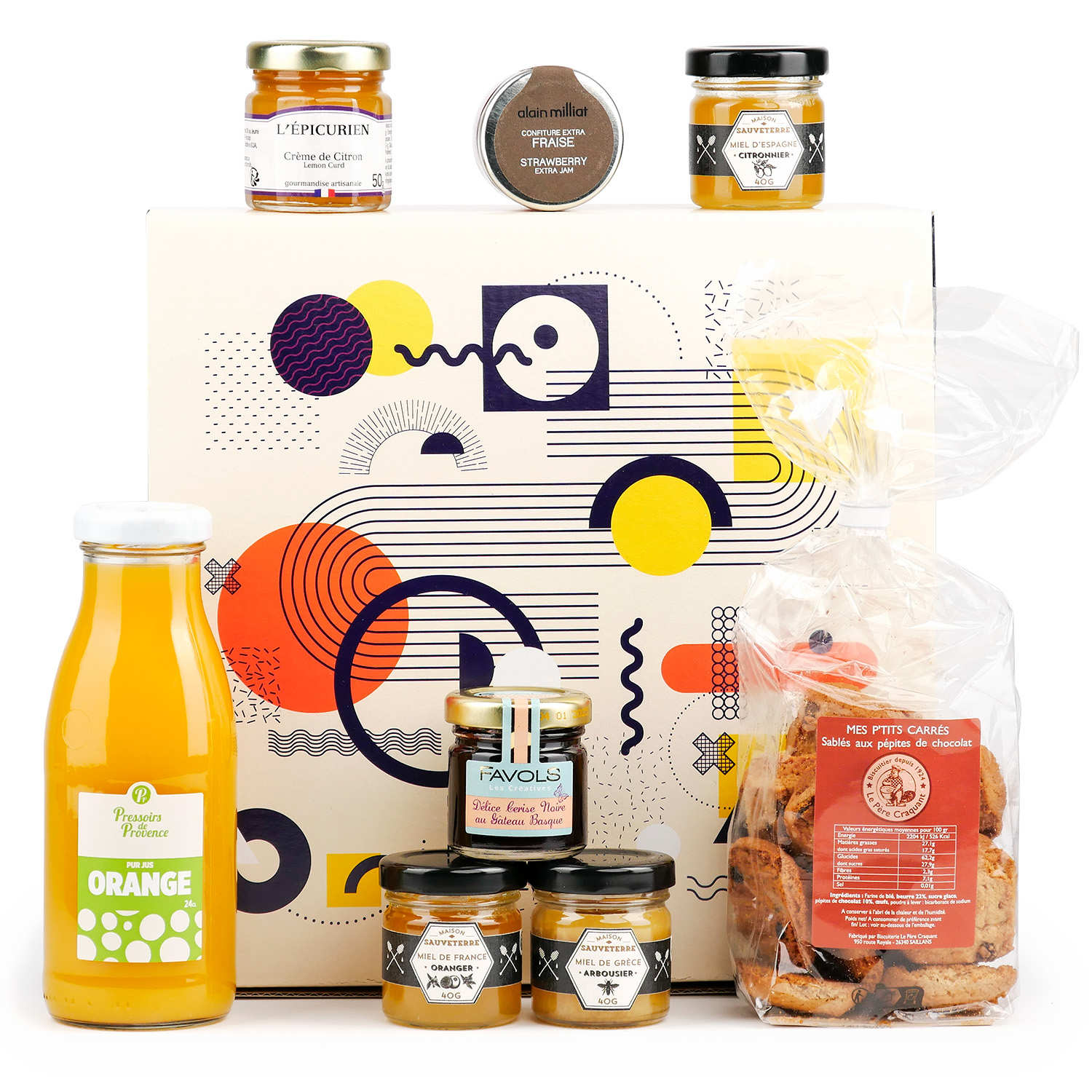 Coffret cadeau Petit Déjeuner Gourmand