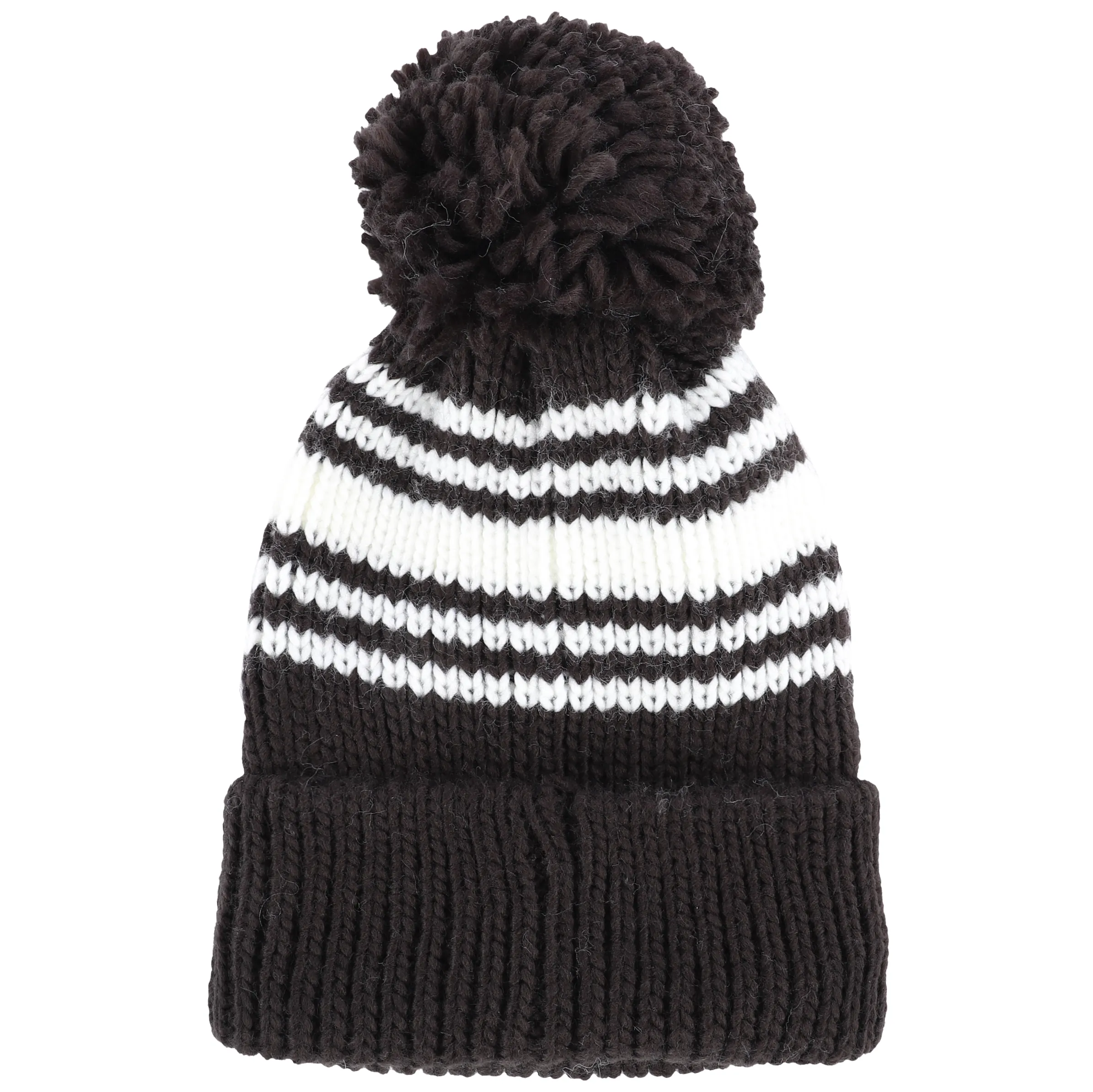 Damen Mütze mit Pompom