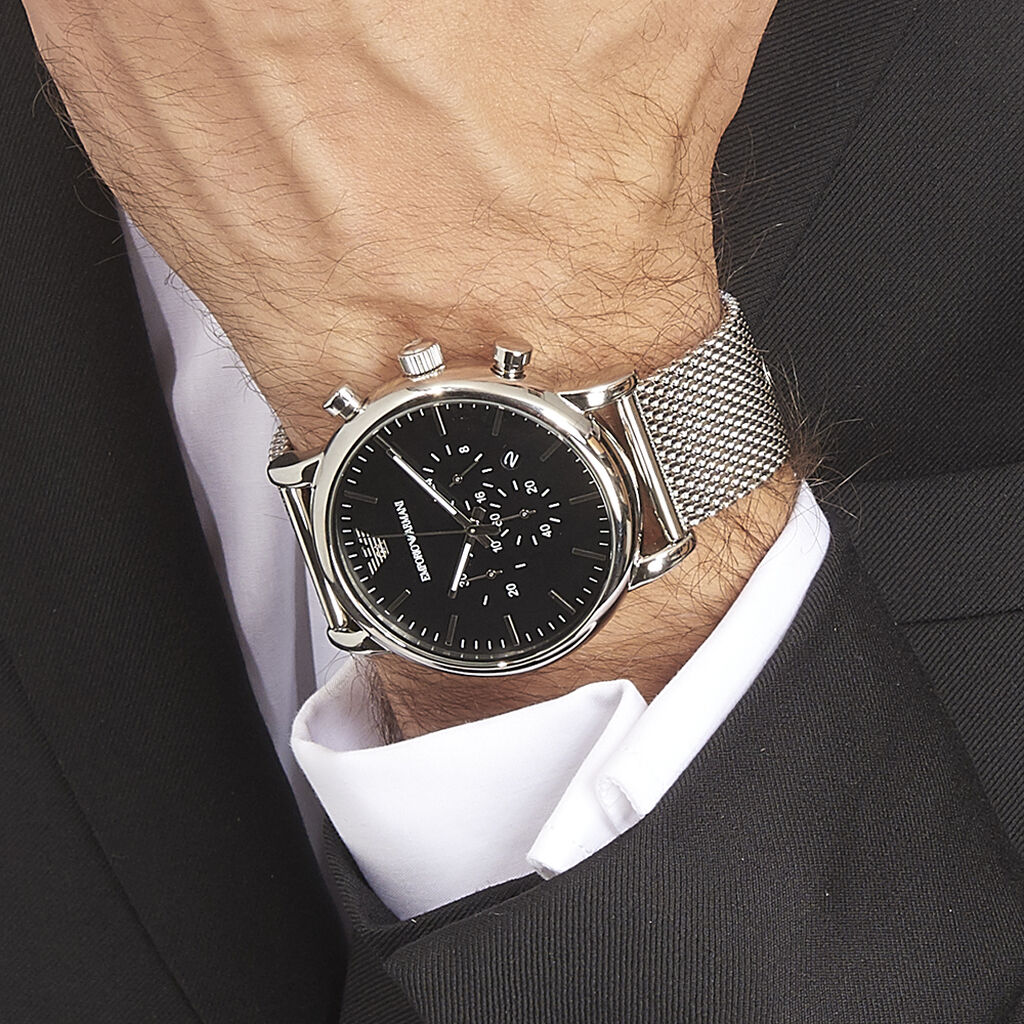 Montre Emporio Armani Noir