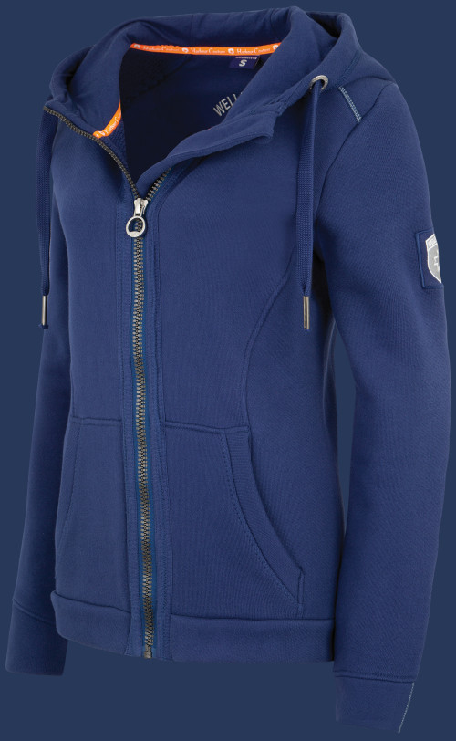 Yacht Hoodie Lady Tech Sweat 450, Darknavy