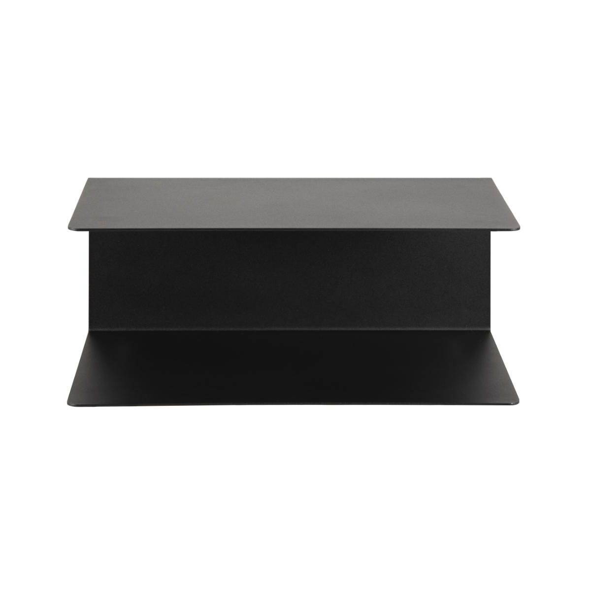 Wandplank Yara metaal Zwart